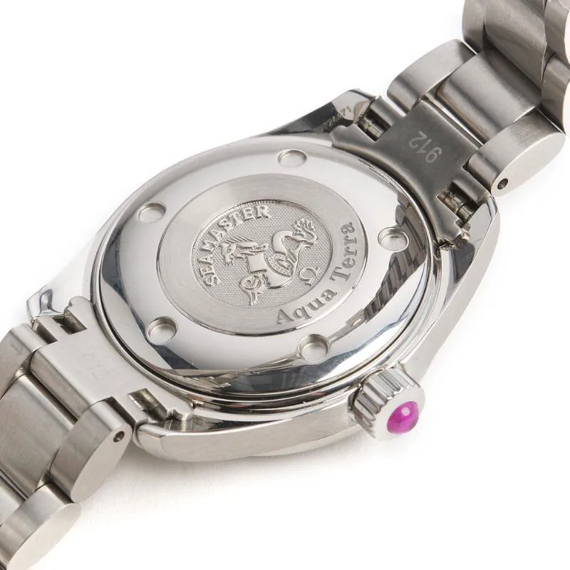 Omega Seamaster Aqua Terra 2565.78.00 29mm Stainless steel and Diamond Mother-of-pearl with ruby-set 3