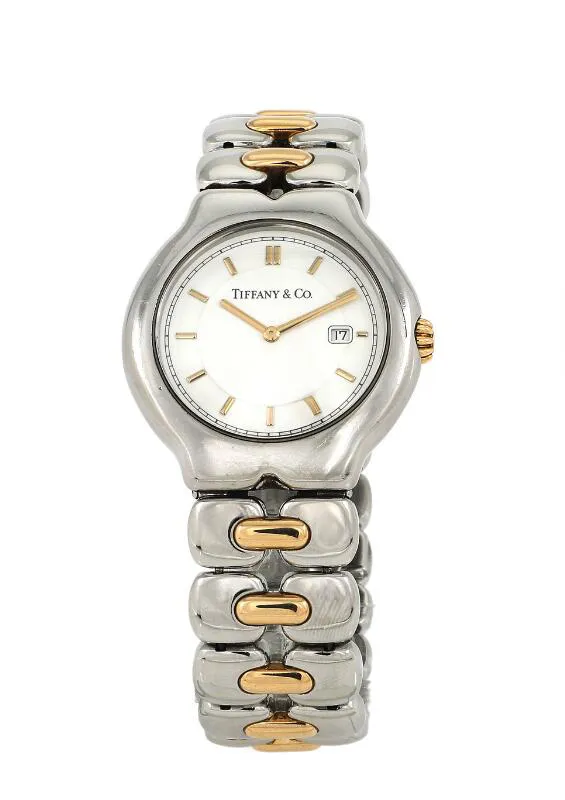 Tiffany Tesoro M0112 34mm Yellow gold and Stainless steel 1