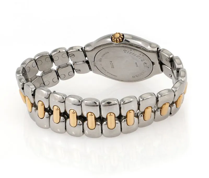 Tiffany Tesoro M0112 34mm Yellow gold and Stainless steel 4