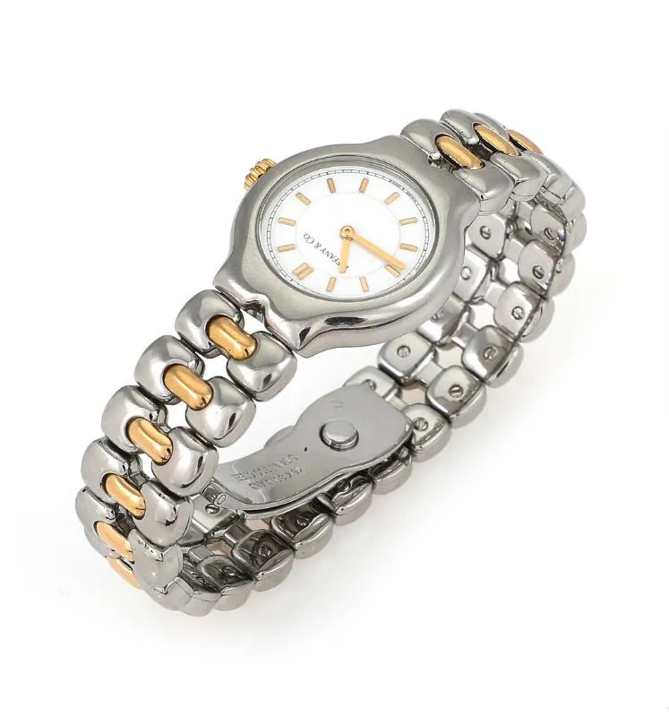 Tiffany L0112 24mm Yellow gold and Stainless steel 2