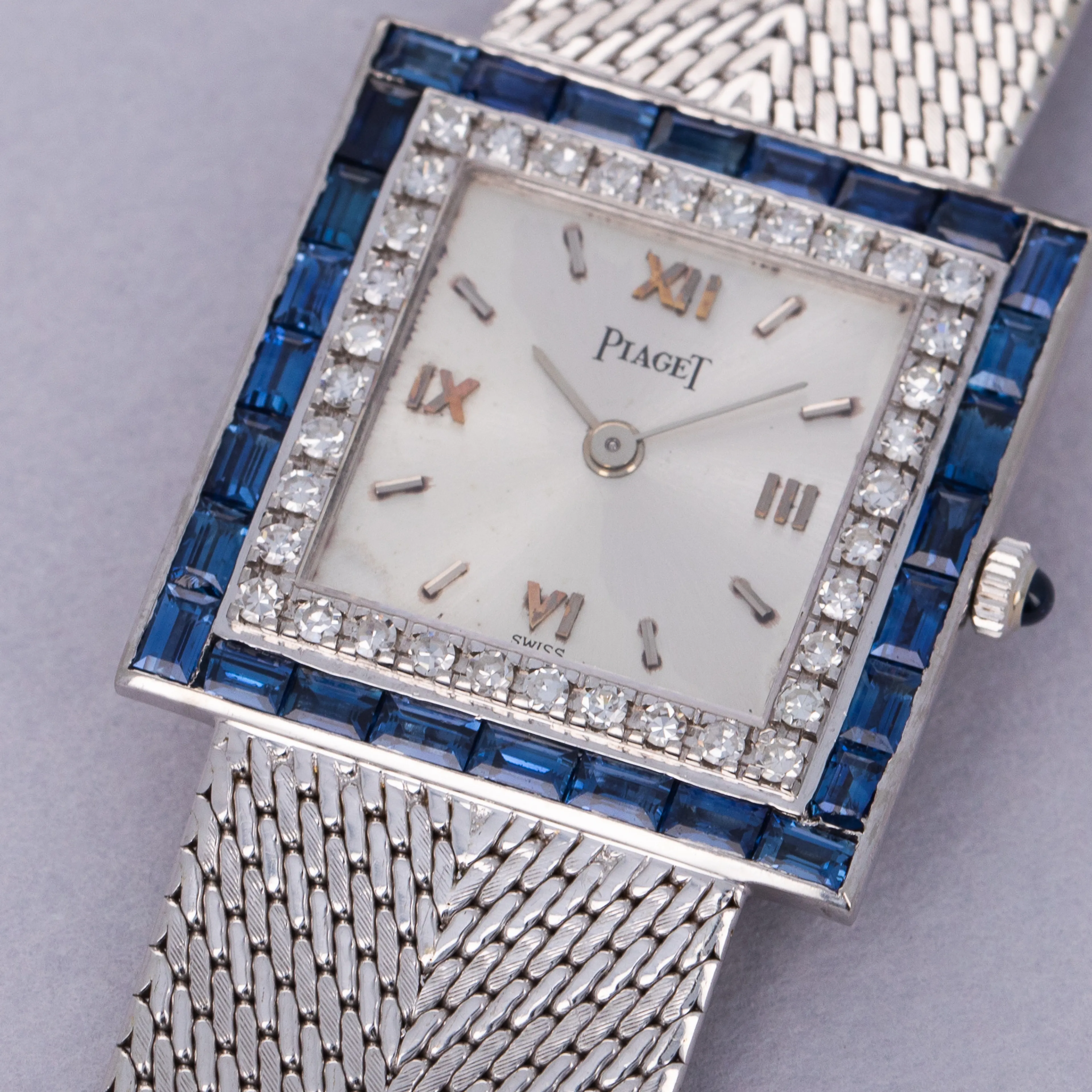 Piaget 9203 B 91 25mm White gold Silver 2