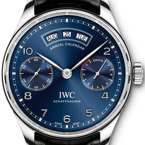 IWC Portugieser IW503502 44mm Stainless steel Blue