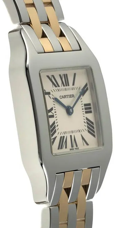 Cartier Santos Demoiselle W25067Z6 26mm Yellow gold and stainless steel 6