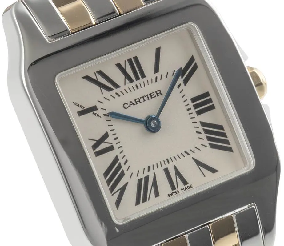 Cartier Santos Demoiselle W25067Z6 26mm Yellow gold and stainless steel 9