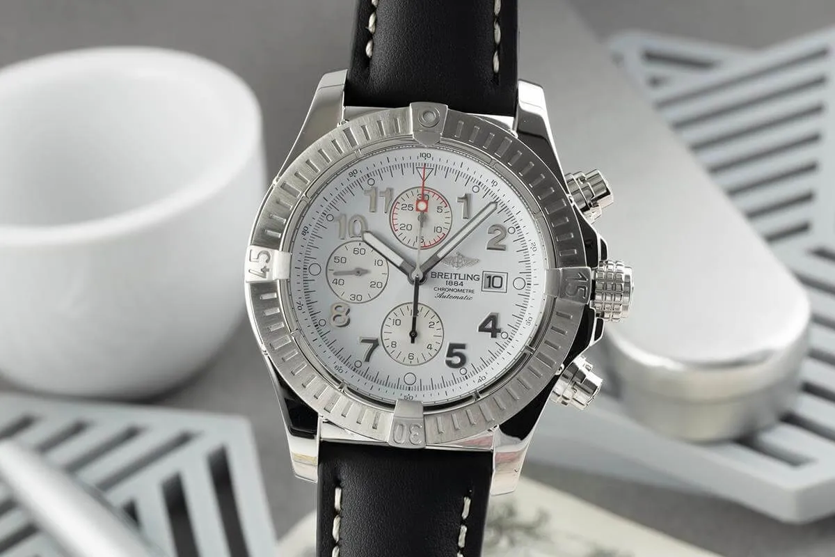 Breitling Avenger A13370 48mm Stainless steel White