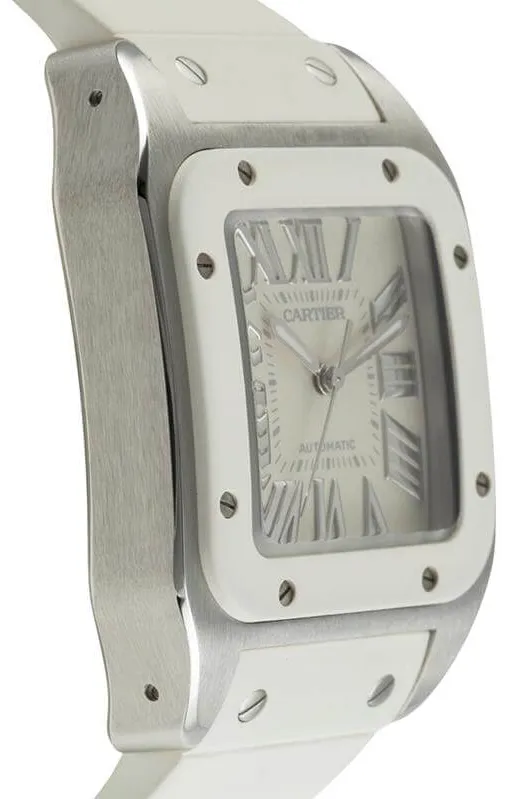 Cartier Santos 100 33mm Stainless steel 6