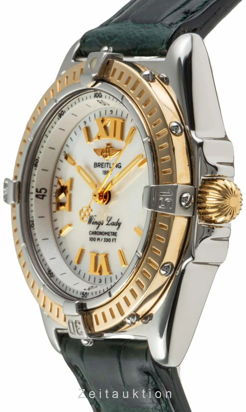 Breitling Wings D67350 31mm Yellow gold and stainless steel 5