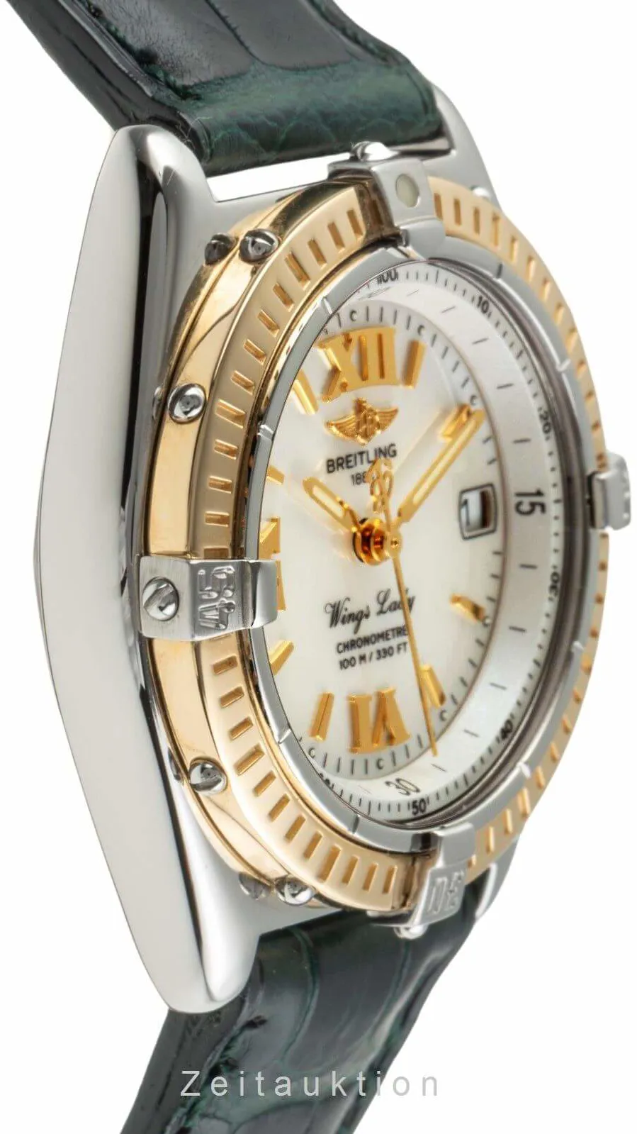 Breitling Wings D67350 31mm Yellow gold and stainless steel 6