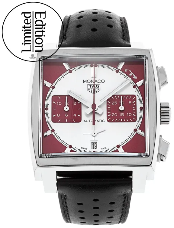 TAG Heuer Monaco CBL2114.FC6486 39mm Stainless steel Red