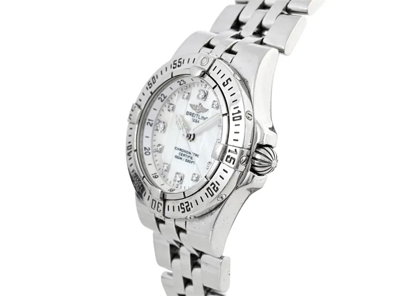 Breitling Galactic A71340 32mm Stainless steel Mother-of-pearl 1