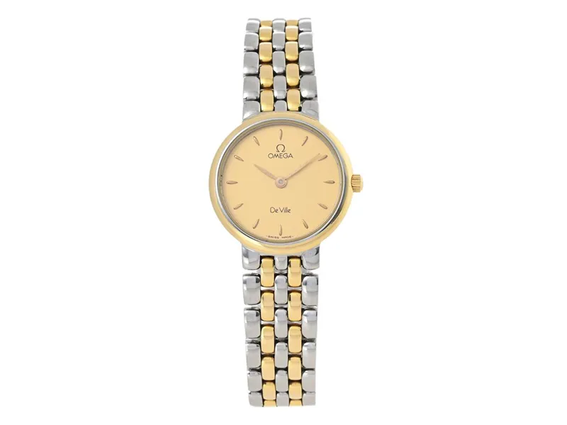 Omega De Ville BD 795.1111 22mm Stainless steel and yellow gold