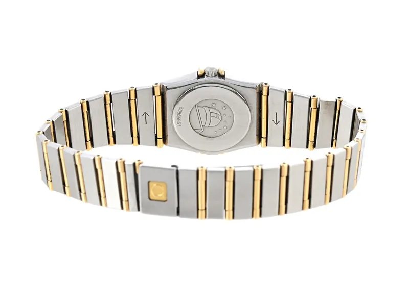 Omega Constellation DB 795.1080 22.5mm Yellow gold and Stainless steel 2