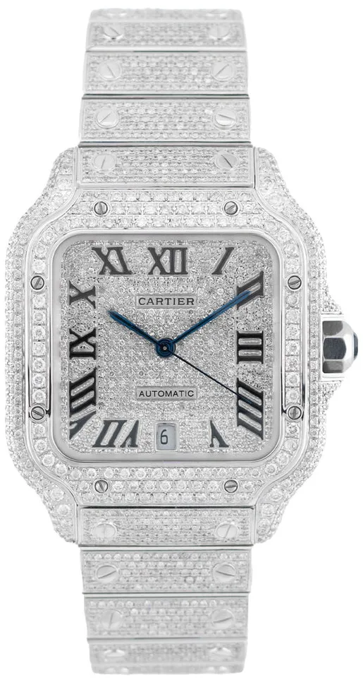 Cartier Santos de Cartier WSSA0018 40mm Stainless steel Silver