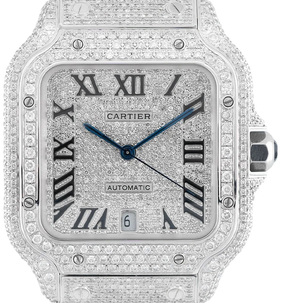 Cartier Santos de Cartier WSSA0018 40mm Stainless steel Silver 1