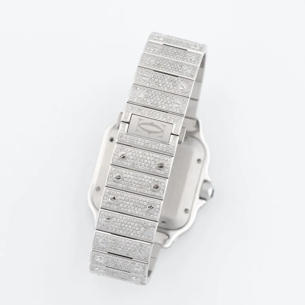 Cartier Santos de Cartier WSSA0018 40mm Stainless steel Silver 2