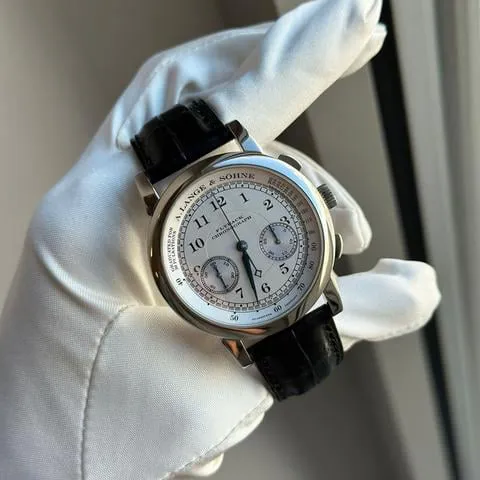 A. Lange & Söhne 1815 401.026 39.5mm White gold Silver