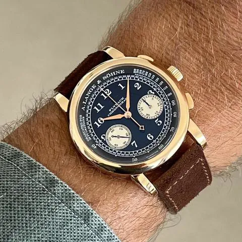 A. Lange & Söhne 1815 401.031 39.5mm Rose gold Black 3