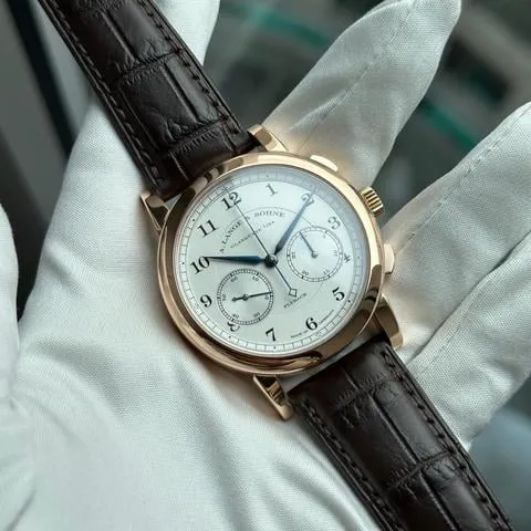 A. Lange & Söhne 1815 402.032 39.5mm Rose gold Silver