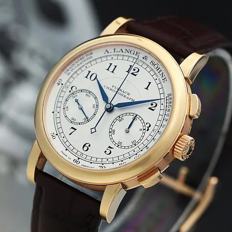 A. Lange & Söhne 1815 414.032 39.5mm Rose gold Silver 5