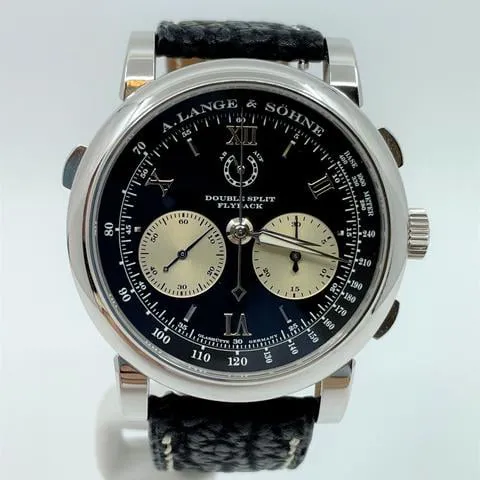 A. Lange & Söhne Double Split 404.035 43mm Platinum Black