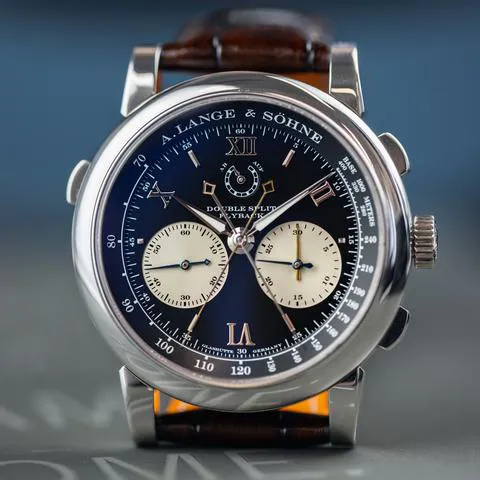 A. Lange & Söhne Double Split 404.035 43mm Platinum Black