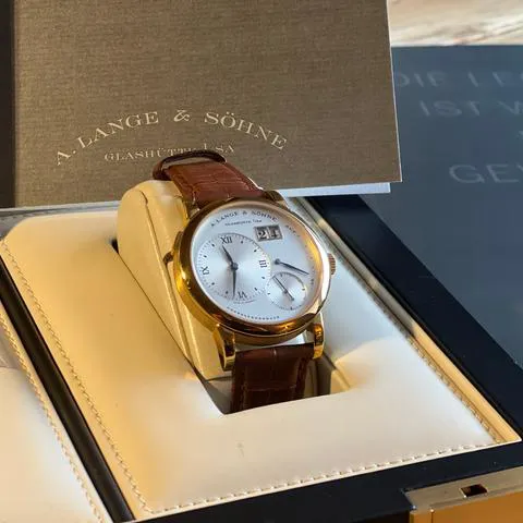 A. Lange & Söhne Lange 1 101.002 38mm Yellow gold Silver