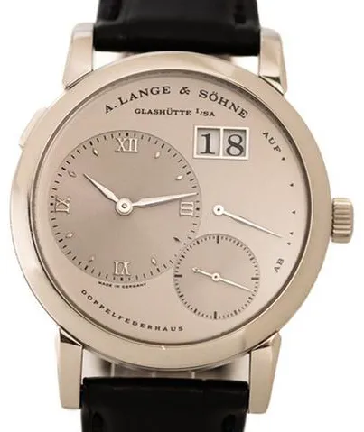 A. Lange & Söhne Lange 1 101.005 36mm Platinum Silver