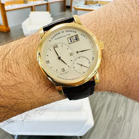 A. Lange & Söhne Lange 1 101.021 38.5mm Yellow gold Silver 7