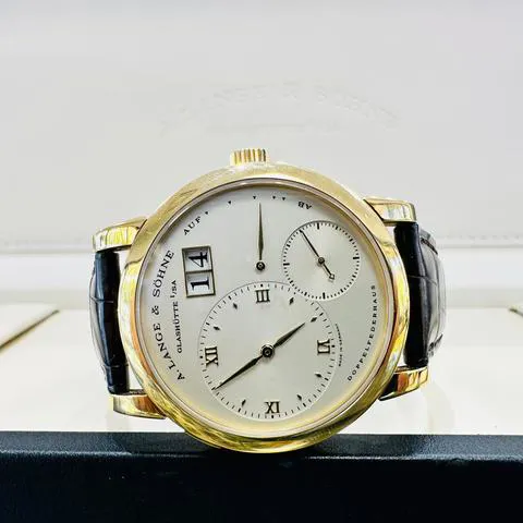 A. Lange & Söhne Lange 1 101.021 38.5mm Yellow gold Silver 14