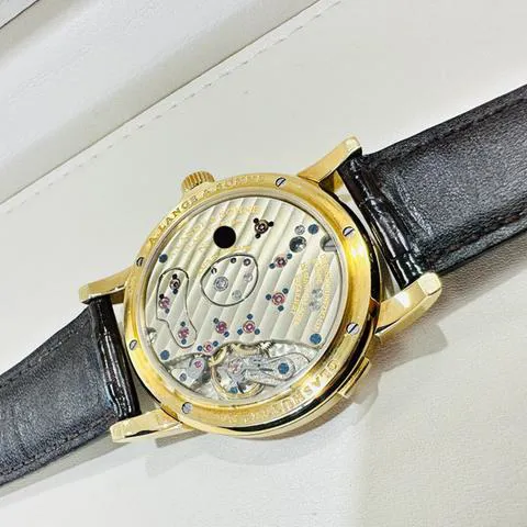 A. Lange & Söhne Lange 1 101.021 38.5mm Yellow gold Silver 12