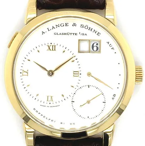 A. Lange & Söhne Lange 1 101.021 38.5mm Yellow gold Silver