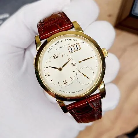 A. Lange & Söhne Lange 1 101.021 Yellow gold Silver