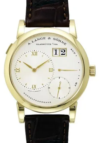 A. Lange & Söhne Lange 1 101.021 38.5mm Yellow gold Silver