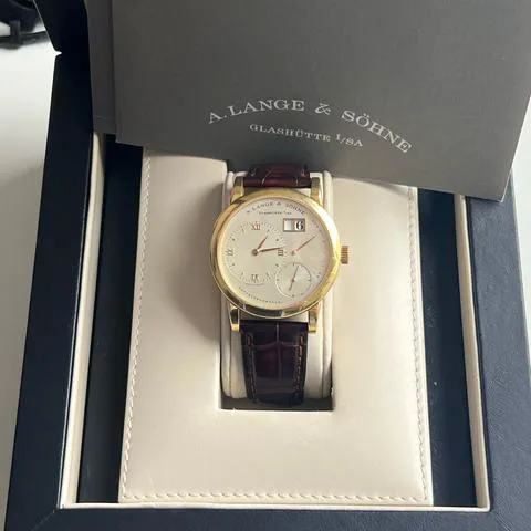 A. Lange & Söhne Lange 1 101.021 38.5mm Yellow gold Silver