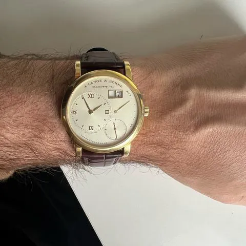 A. Lange & Söhne Lange 1 101.021 38.5mm Yellow gold Silver 5