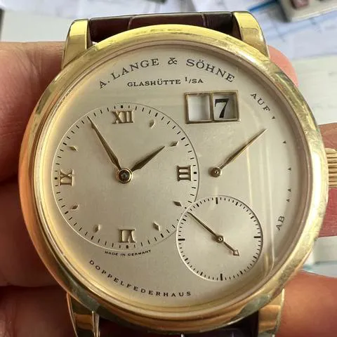 A. Lange & Söhne Lange 1 101.021 38.5mm Yellow gold Silver 3