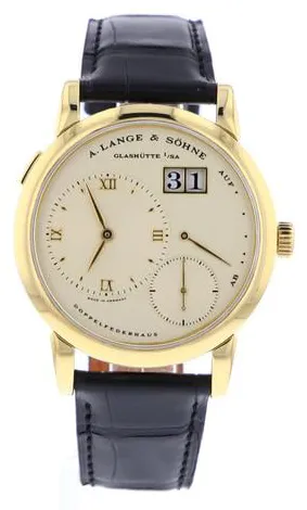 A. Lange & Söhne Lange 1 101.021 38.5mm Yellow gold Silver