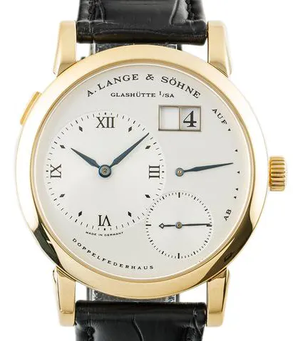 A. Lange & Söhne Lange 1 101.022 38mm Yellow gold Silver