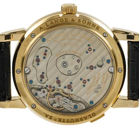 A. Lange & Söhne Lange 1 101.022 38mm Yellow gold Silver 4