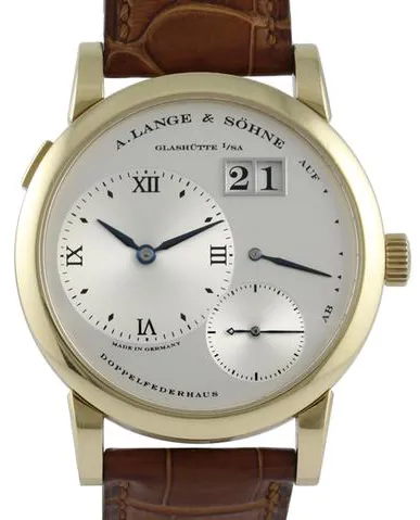 A. Lange & Söhne Lange 1 101.022 Yellow gold Silver