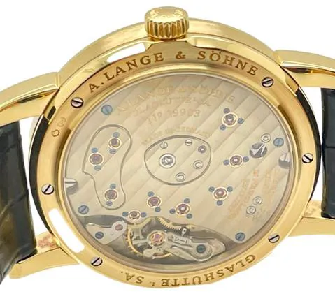 A. Lange & Söhne Lange 1 101.022 38.5mm Yellow gold Silver 1