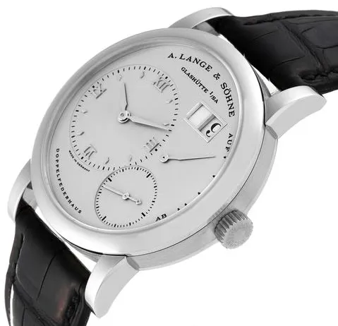 A. Lange & Söhne Lange 1 101.025 38.5mm Platinum Silver 7