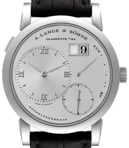 A. Lange & Söhne Lange 1 101.025 38.5mm Platinum Silver 5