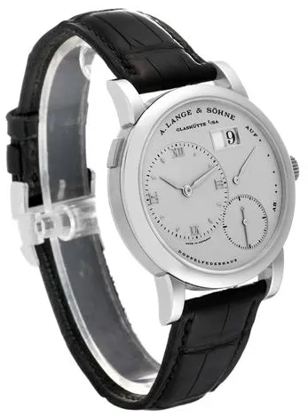 A. Lange & Söhne Lange 1 101.025 38.5mm Platinum Silver 8