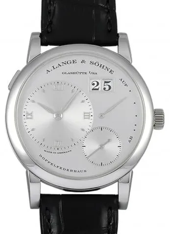 A. Lange & Söhne Lange 1 101.025 39mm Platinum Silver