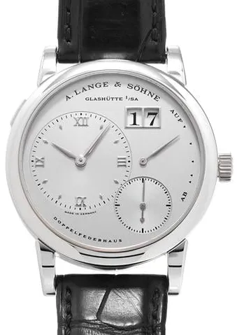 A. Lange & Söhne Lange 1 101.025 38.5mm Platinum Silver