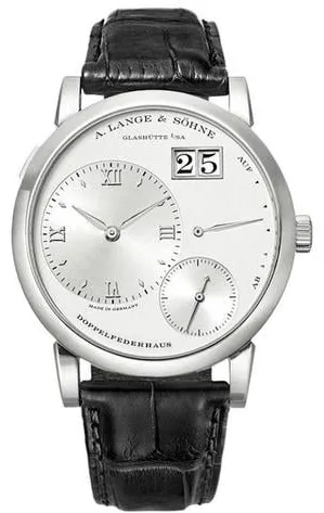 A. Lange & Söhne Lange 1 101.025 38.5mm Platinum Silver