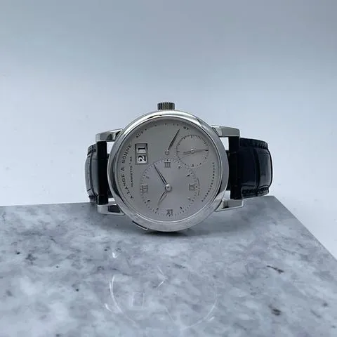 A. Lange & Söhne Lange 1 101.025 38.5mm Platinum Silver 6