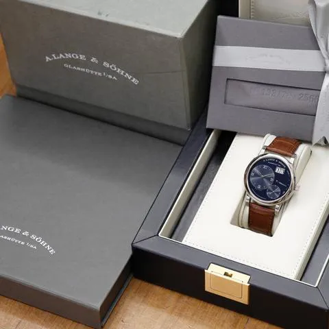 A. Lange & Söhne Lange 1 101.027 38.5mm White gold Blue 7