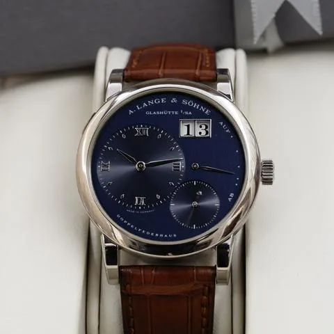 A. Lange & Söhne Lange 1 101.027 38.5mm White gold Blue 1